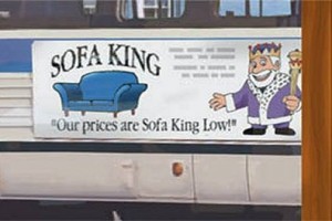 sofa king sign
