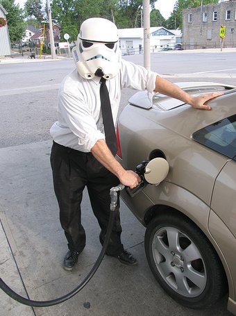 storm trooper get gas