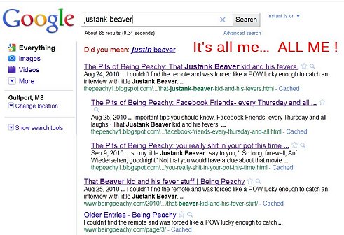 justin bieber, justank beaver, scientific proof, epic asshattedness, moronic monday, being peahcy